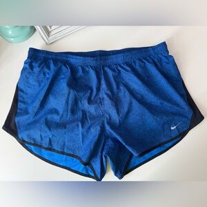 Nike Blue Athletic Shorts Lightweight Performance